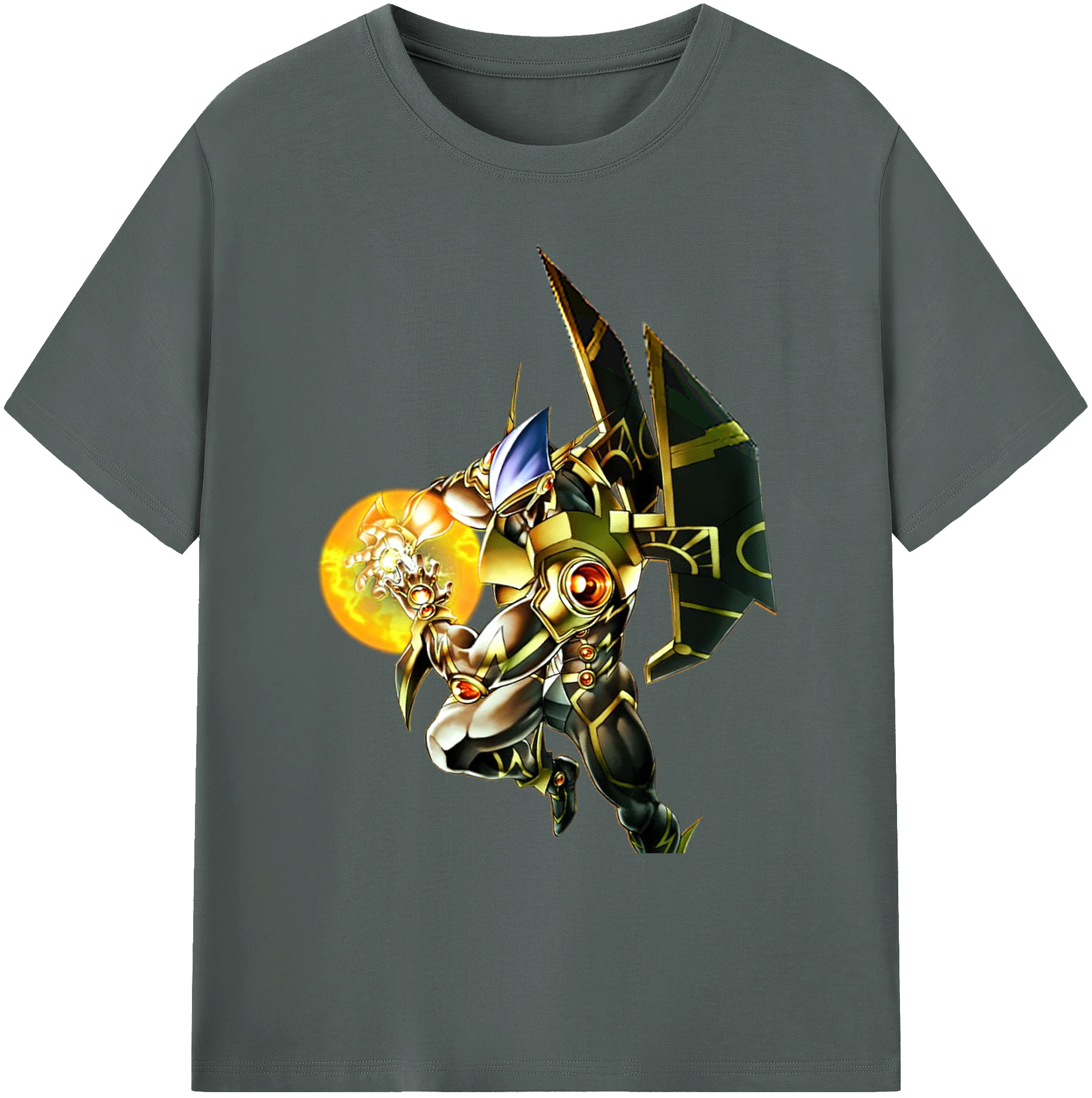 （画像用） 遊☆戯☆王 Yu-Gi-Oh! 綿100％ メンズ半袖Tシャツ｜肌触りやわらか＆通気性